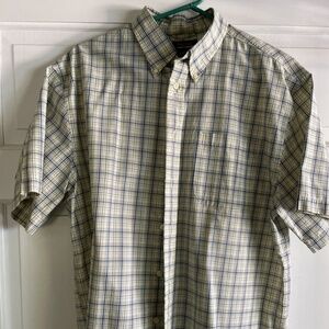 Saddlebred Men's Classic Fit Shirt Easy Care, Button-Up, Size M